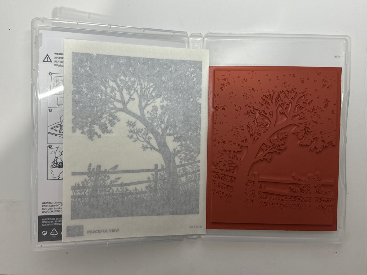 Peaceful View | Retired Cling Mount Stamp Set | Stampin' Up!