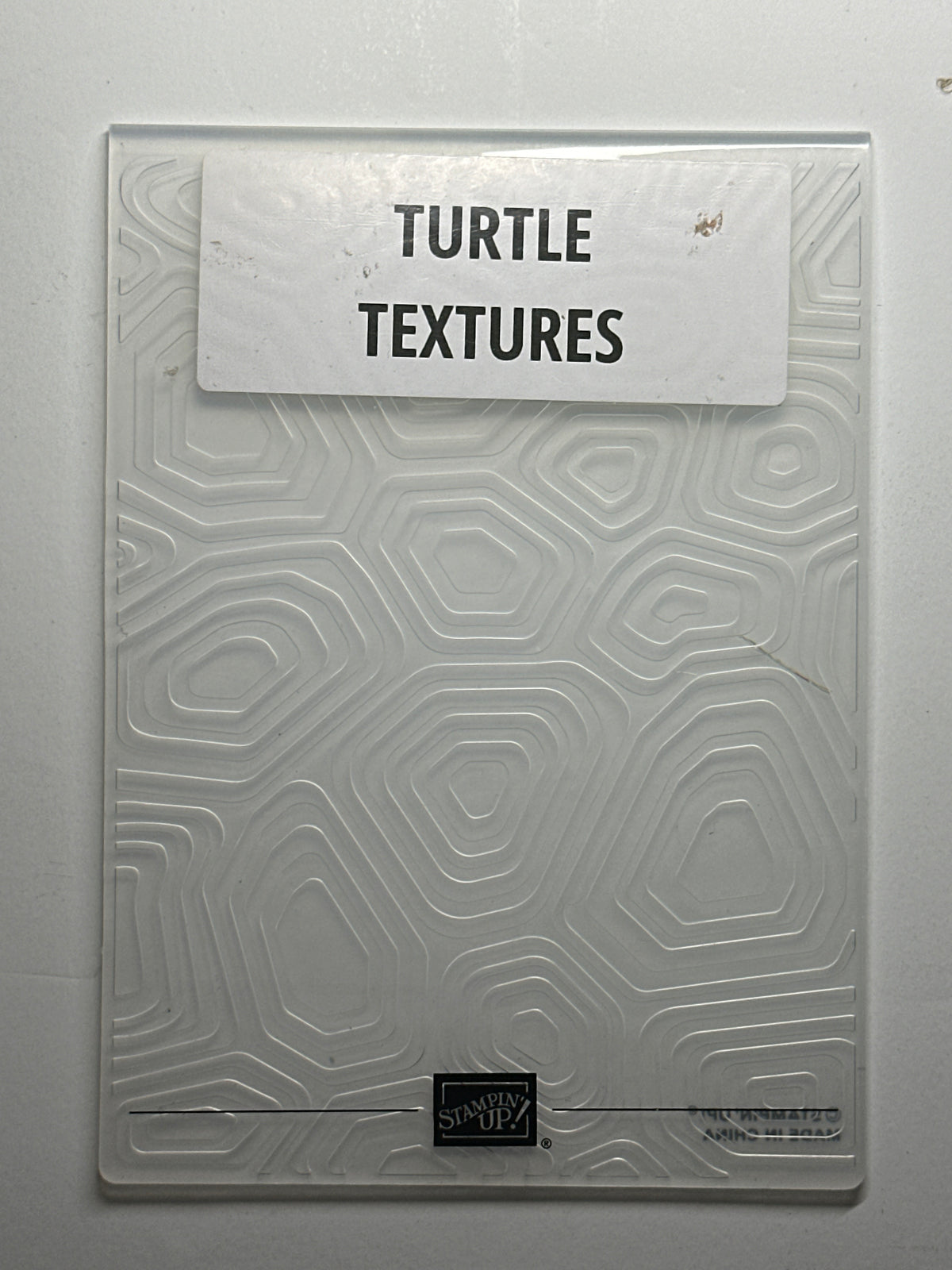 Turtle Textures Embossing Folder | Retired Embossing Folder | Stampin' Up!