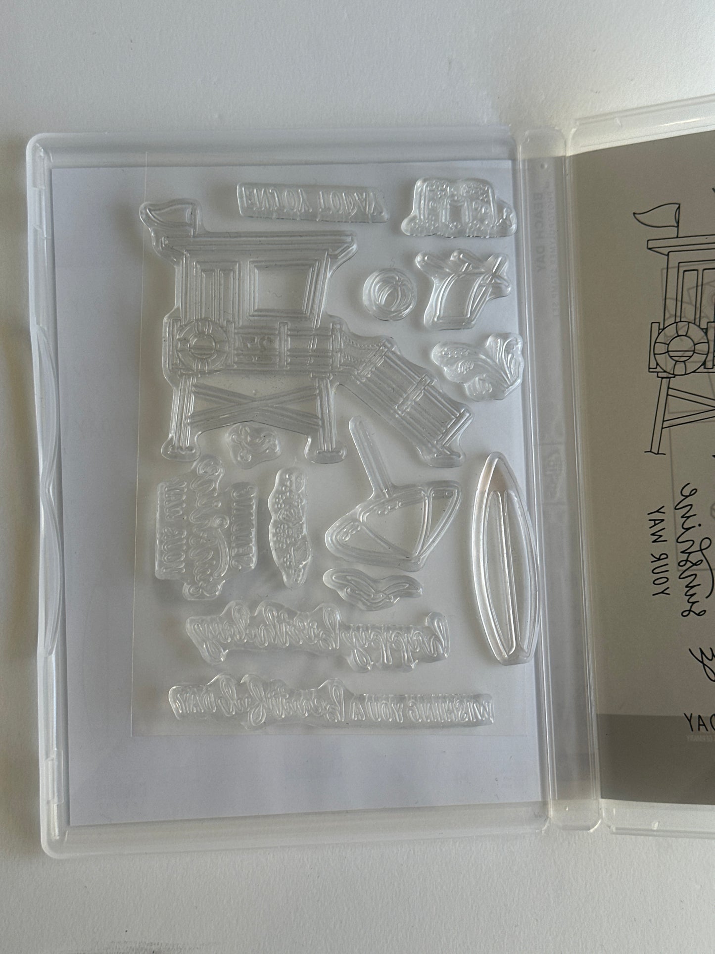 Beach Day | Retired Photopolymer Stamp Set | Stampin' Up!