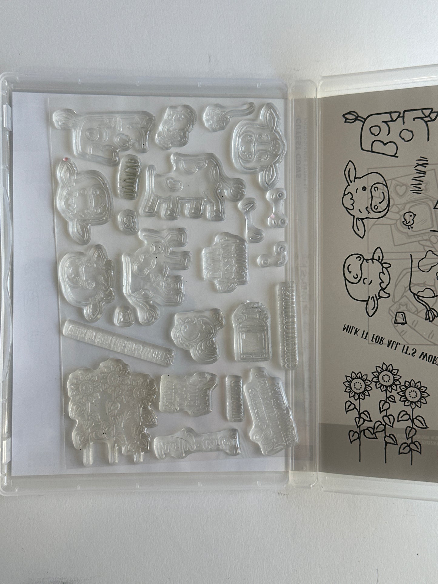 Cutest Cows | Retired Photopolymer Stamp Set | Stampin' Up!