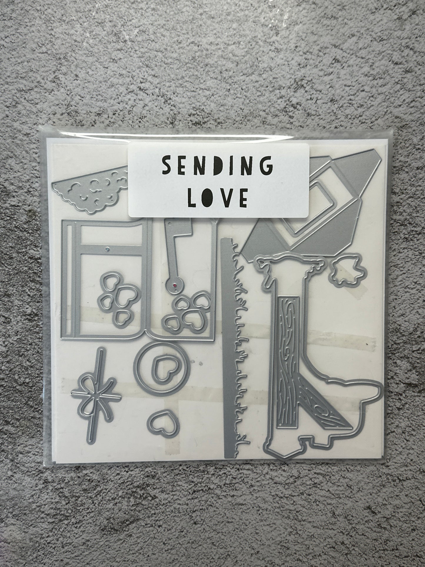 Sending Love Bundle | Retired Cling Mount Stamp Set and Dies | Stampin' Up!