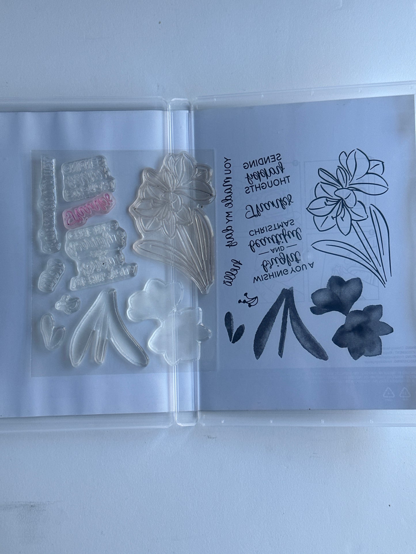 Artful Amaryllis Bundle | Retired Photopolymer Stamp Set and Coordinating Dies | Stampin' Up!