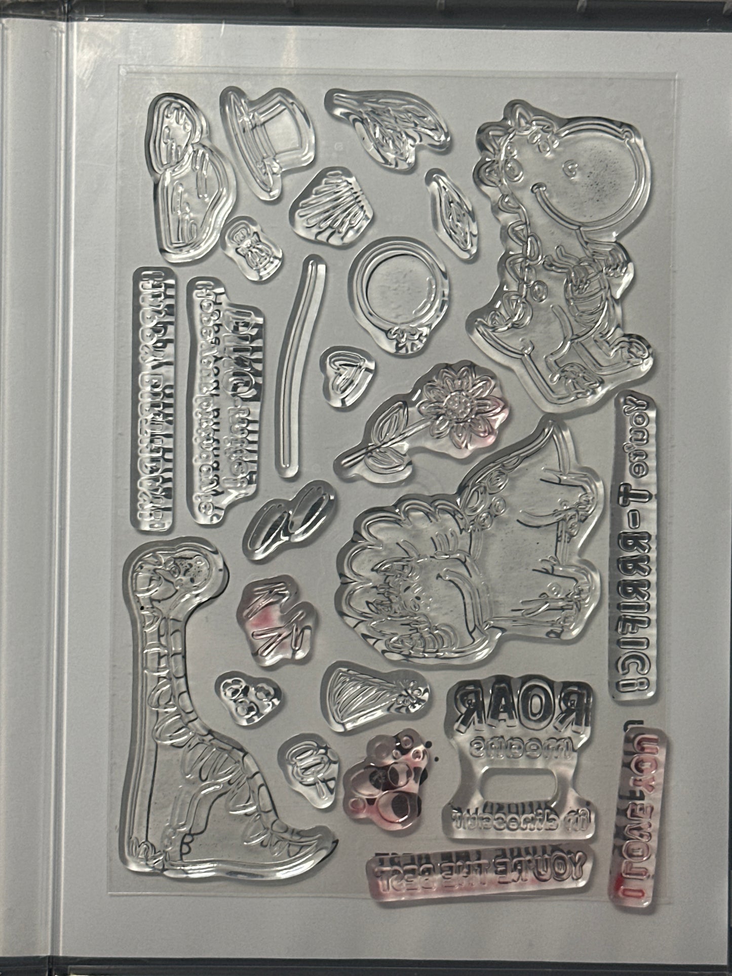 Darling Dinos Bundle | Retired Photopolymer Mount Stamp Set and Dies | Stampin' Up!