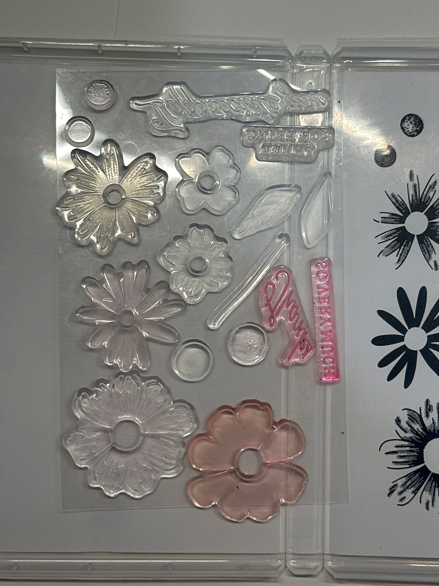 Impressions Abloom Bundle | Retired Photopolymer Mount Stamp Set and Dies | Stampin' Up!