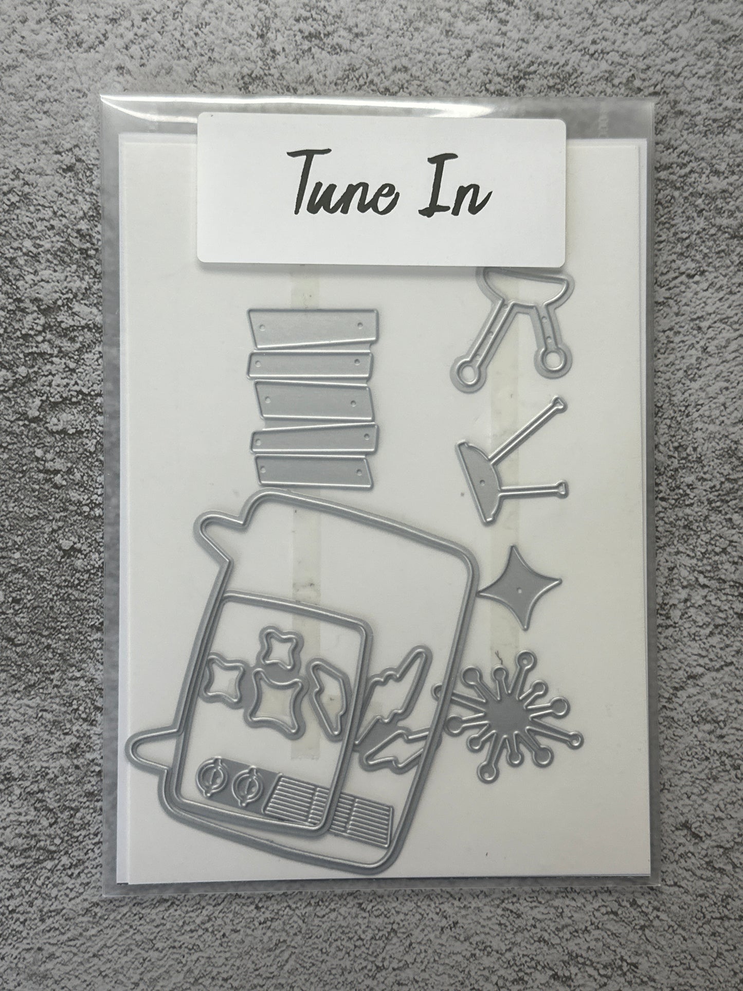 Tune In Bundle | Retired Photopolymer Mount Stamp Set and Dies | Stampin' Up!
