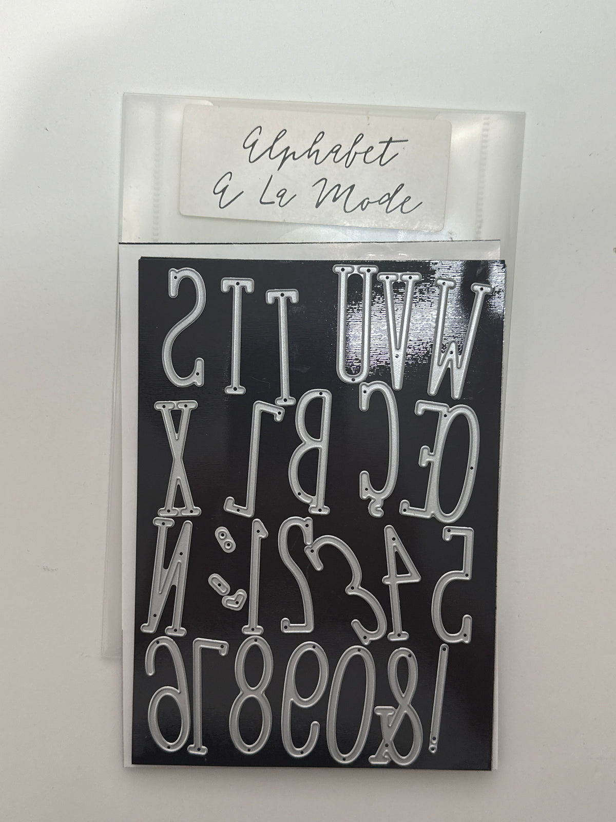 Alphabet A La Mode Dies | Retired Die Collection | Stampin' Up!