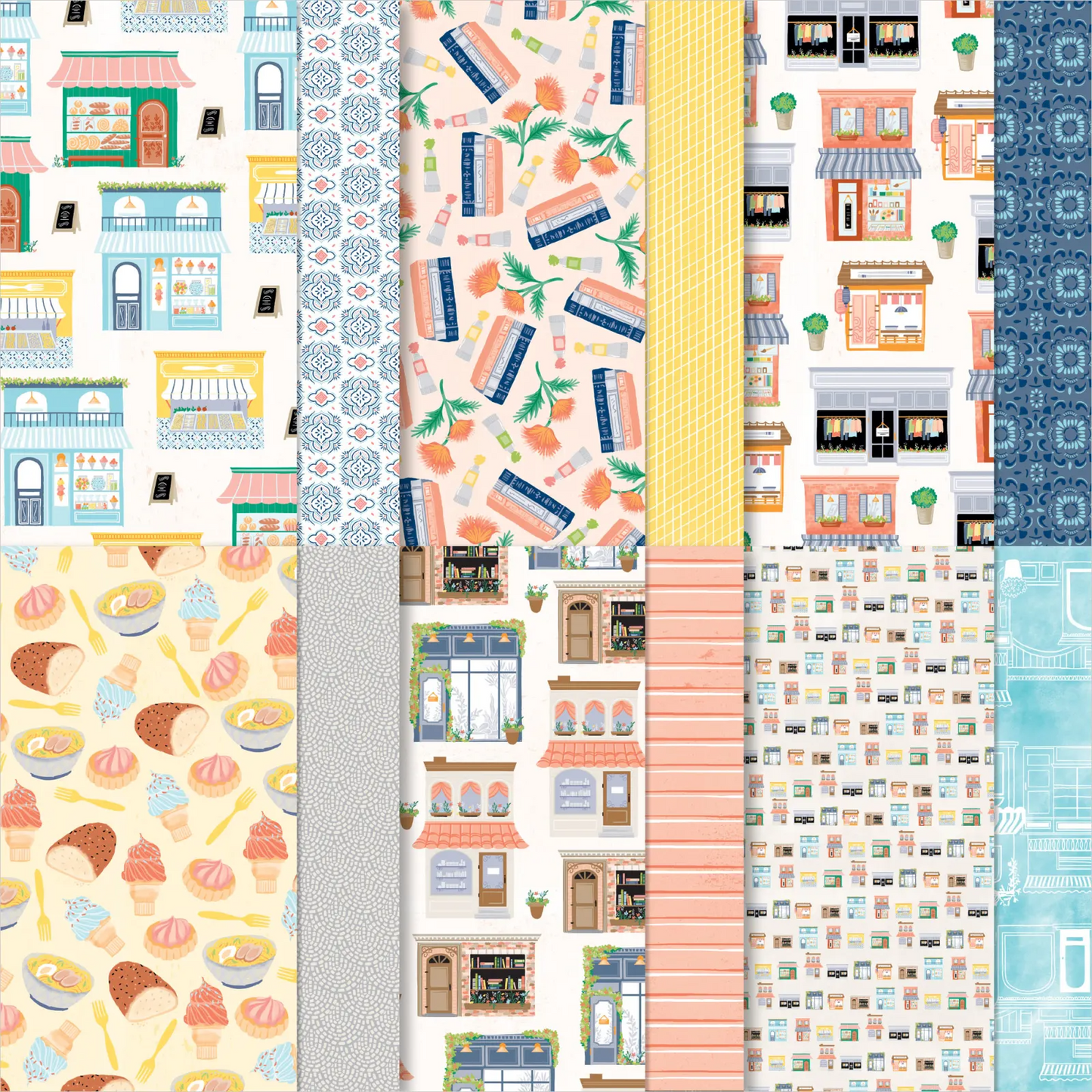 Les Shoppes DSP | 6 Sheets SHARE | Retired Paper | Stampin' Up!