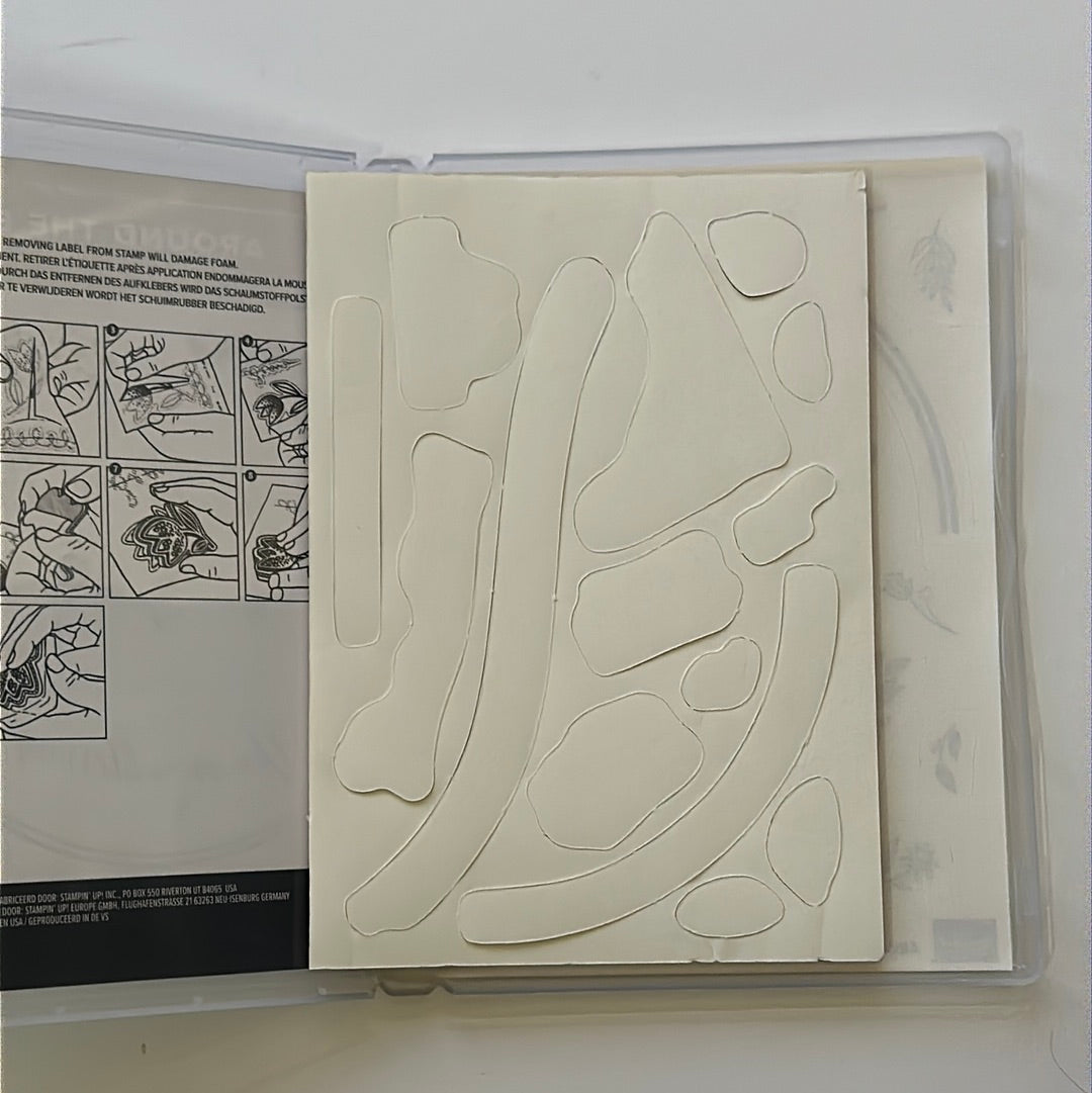 Around the Bend | BRAND NEW, NEVER USED! | Retired Cling Mount Stamp Set | Stampin' Up!