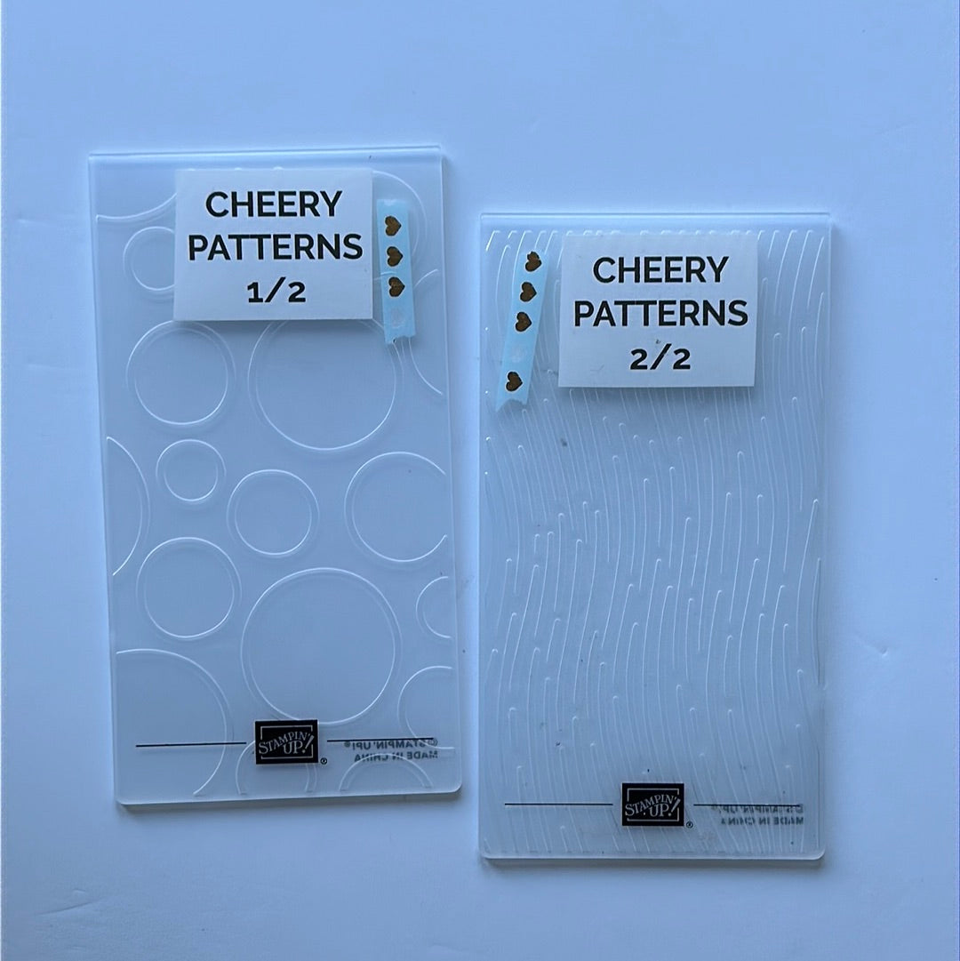 Cheery Patterns Embossing Folder (Set 2) | Retired Embossing Folder | Stampin' Up!