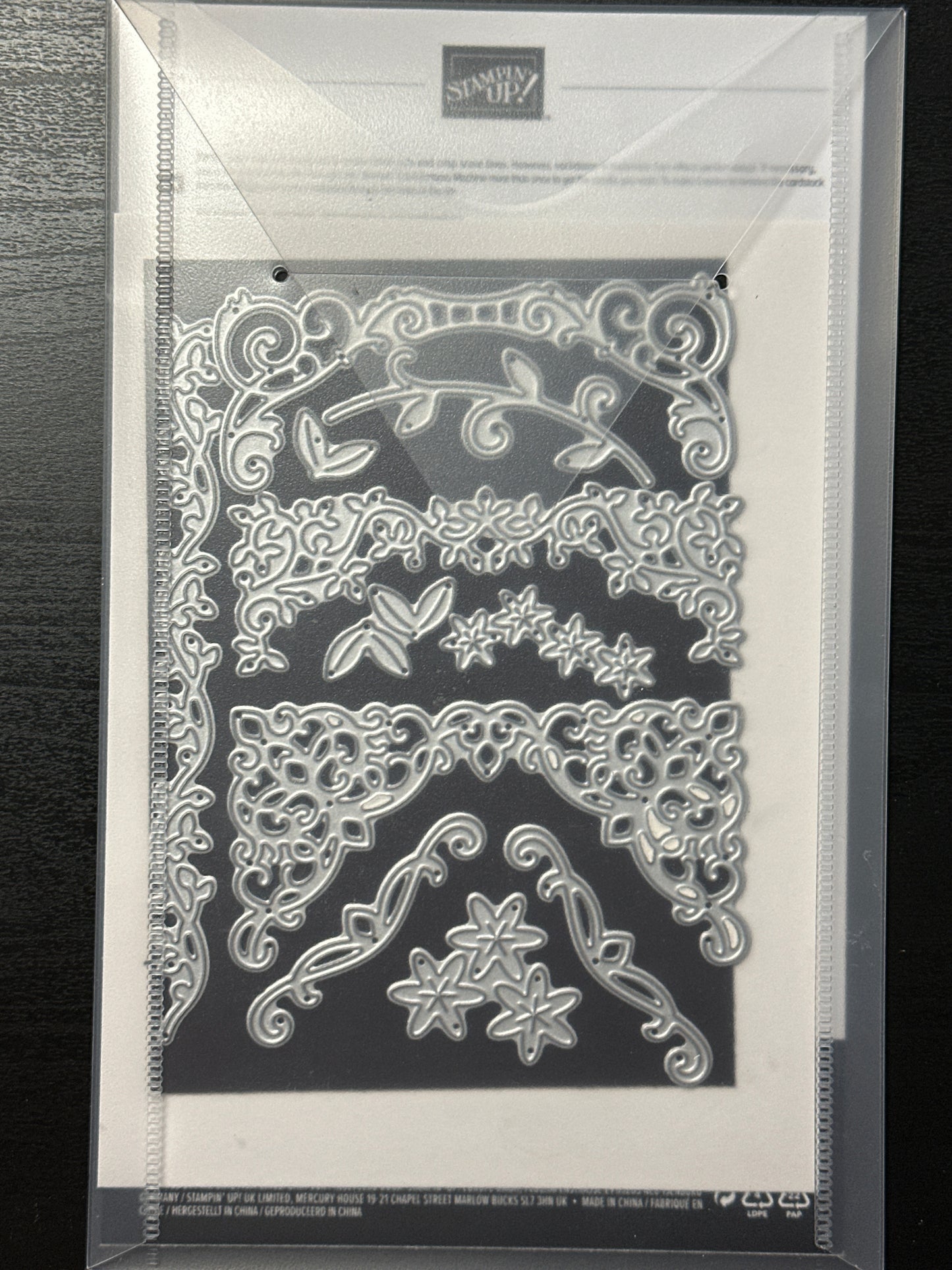Delicate Framing Bundle | Retired Photopolymer Mount Stamp Set and Dies | Stampin' Up!