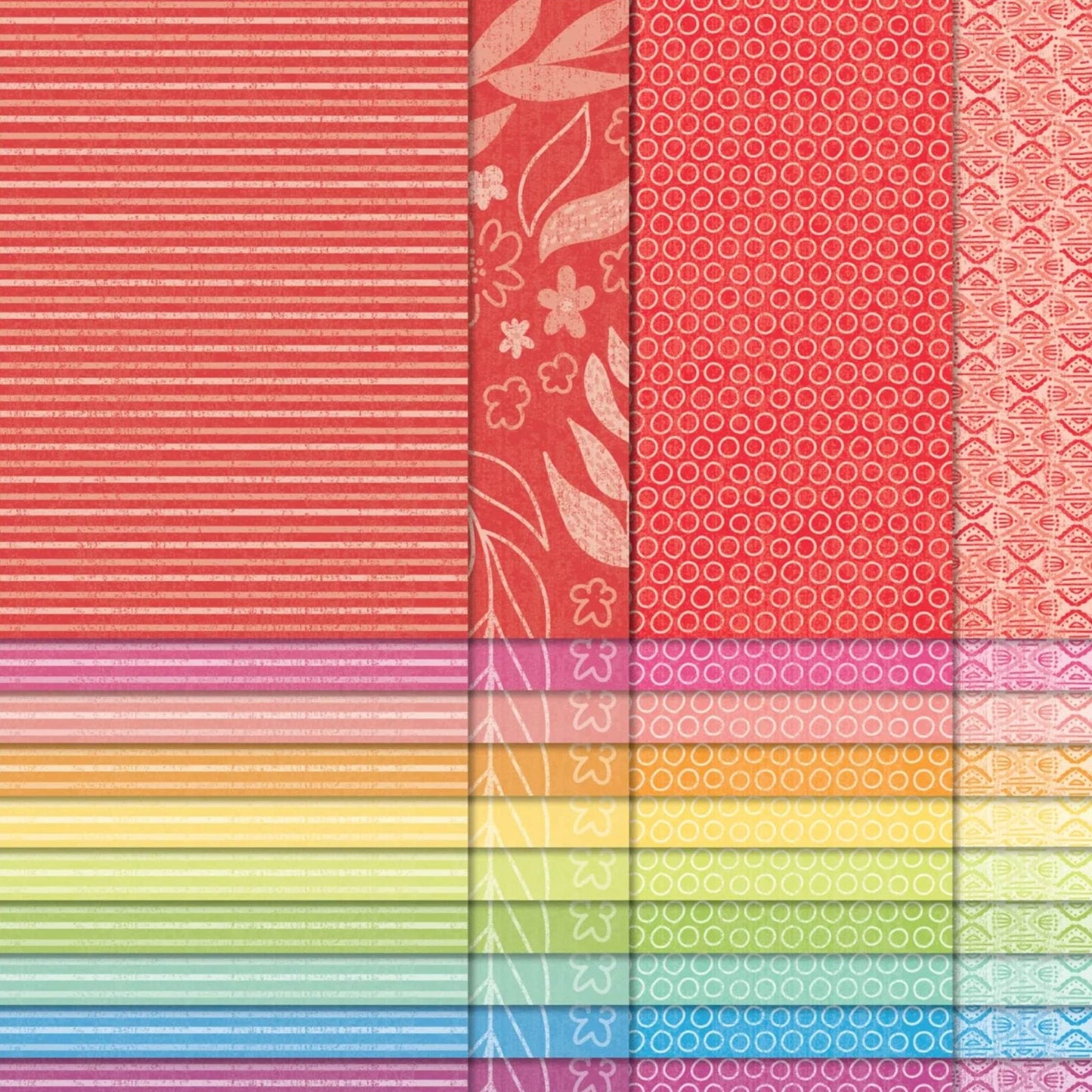 Brights DSP (2024 Design) | 10 Sheets | Retired Paper | Stampin' Up!