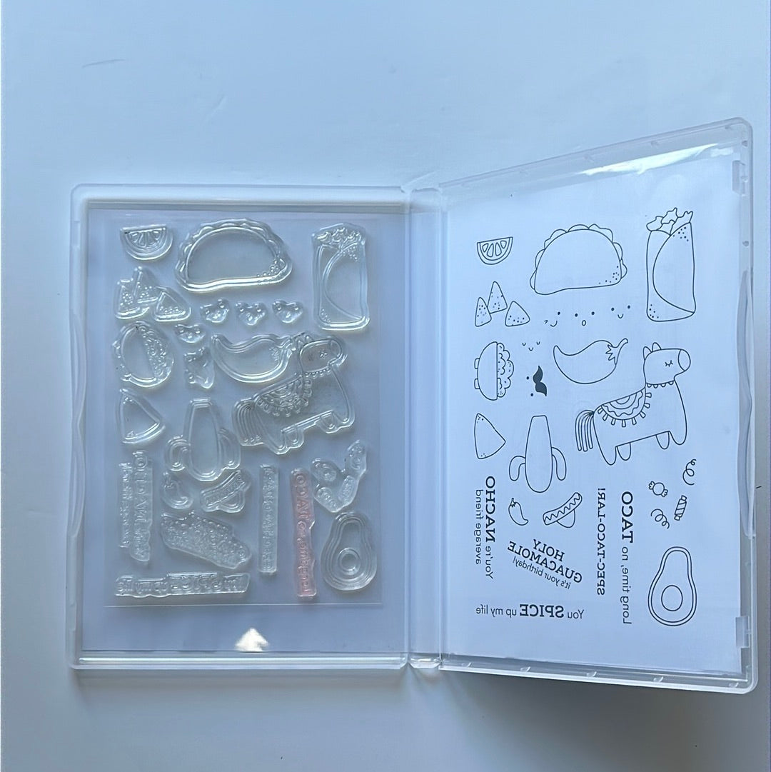 Taco Fiesta | Retired Photopolymer Stamp Set | Stampin' Up!
