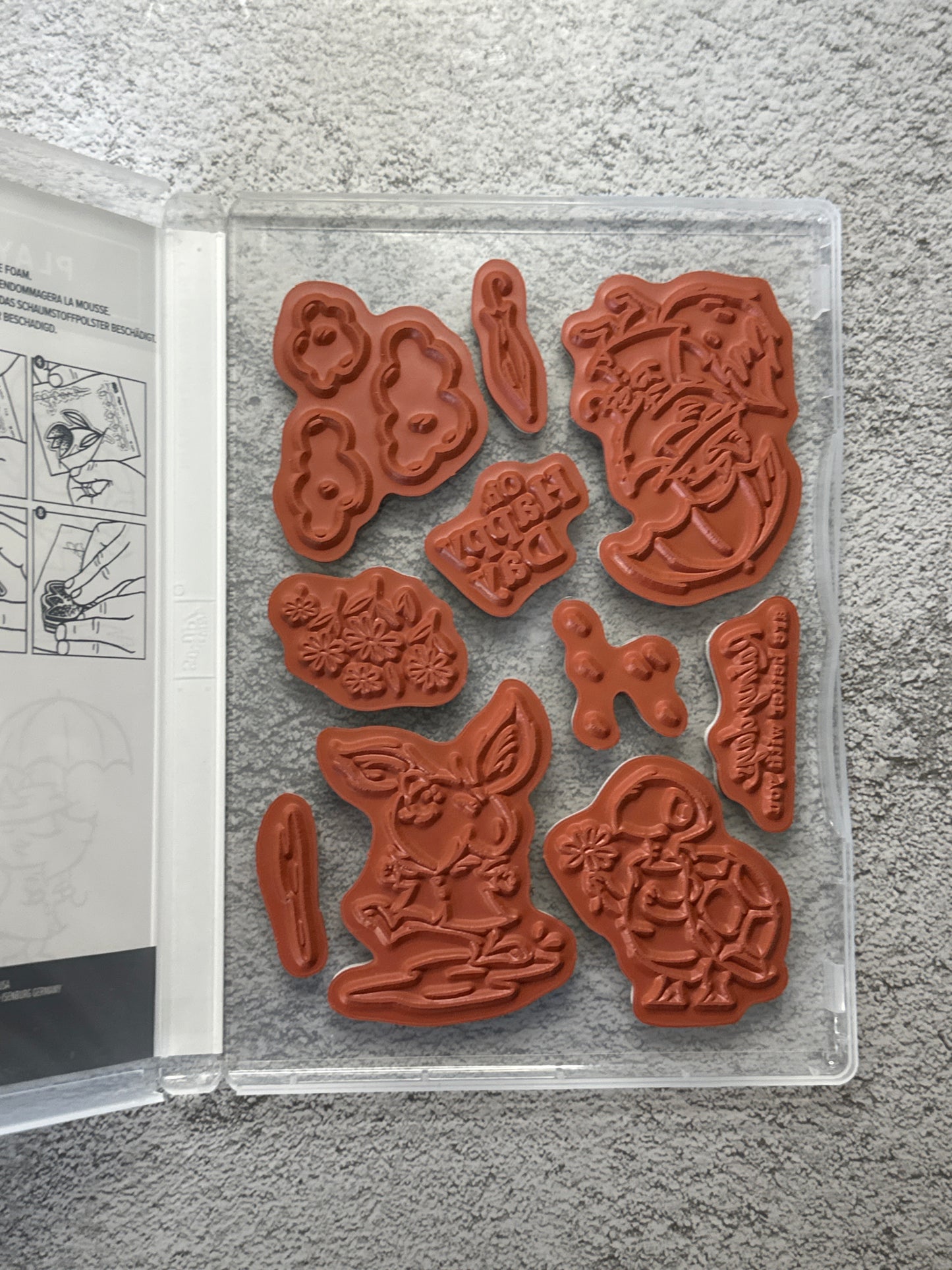 Playing in the Rain Bundle | Retired Cling Mount Stamp Set and Dies | Stampin' Up!