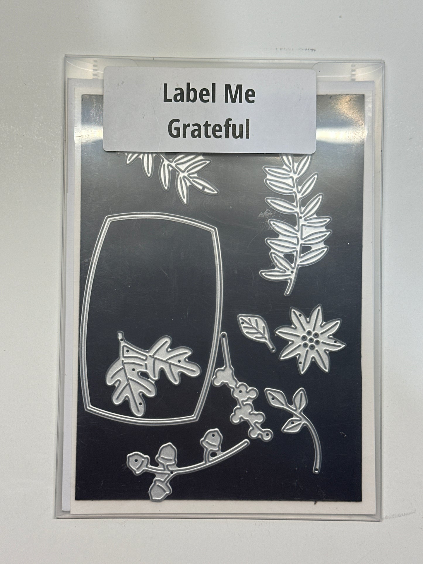 Label me Grafteful Bundle | Retired Cling Mount Stamp Set and Dies | Stampin' Up!