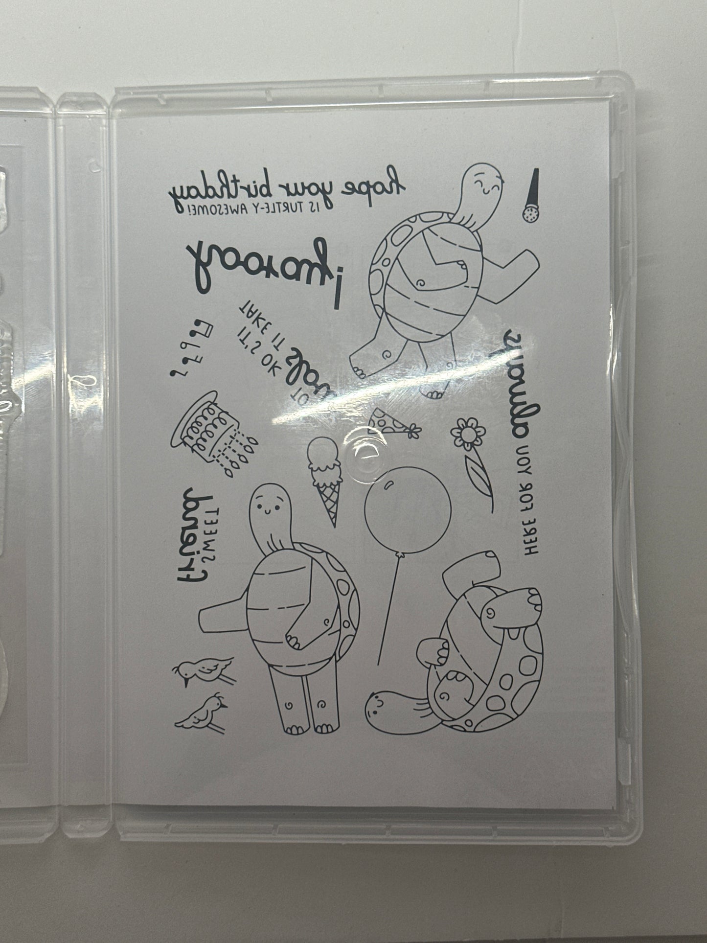 Turtle-Y Awesome Bundle | Retired Photopolymer Mount Stamp Set and Dies | Stampin' Up!