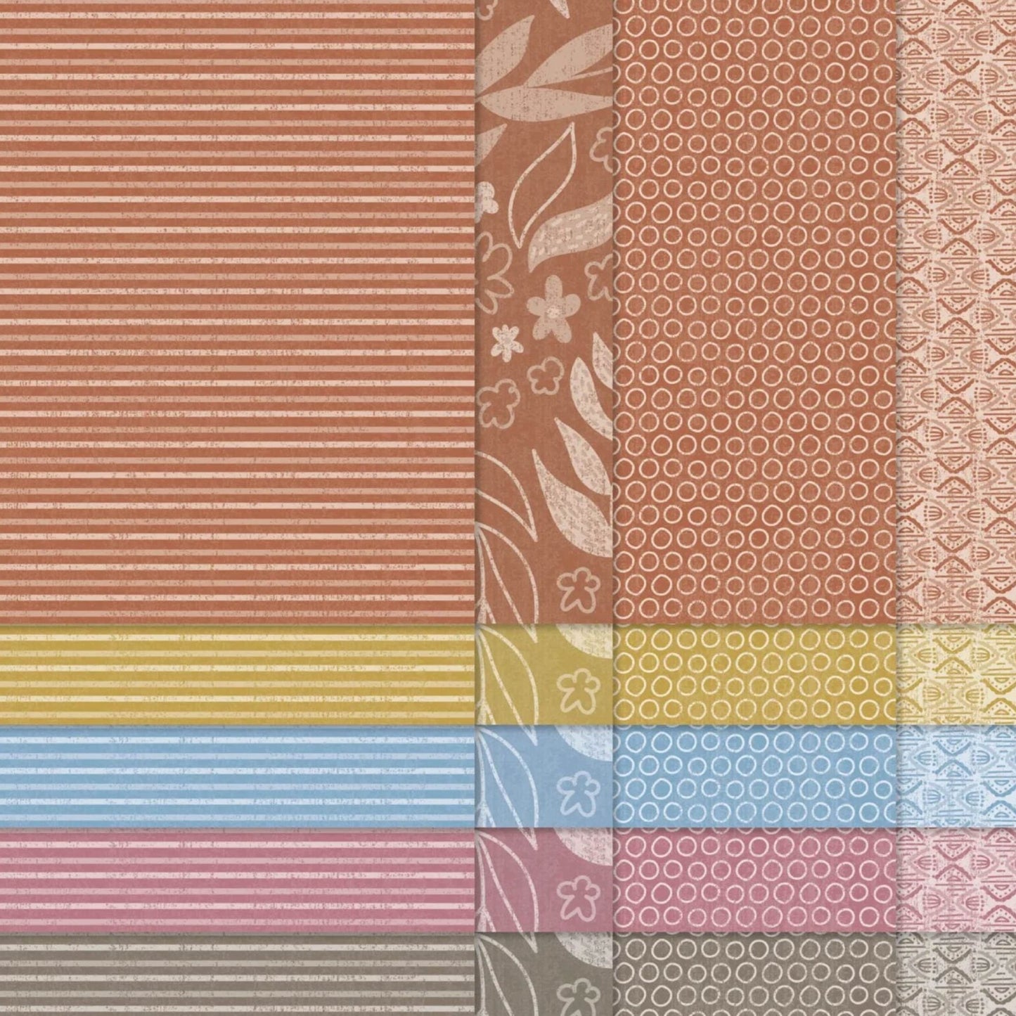 2023 - 2025 IN COLOR DSP (2024 Design) | 10 Sheets | Retired Paper | Stampin' Up!