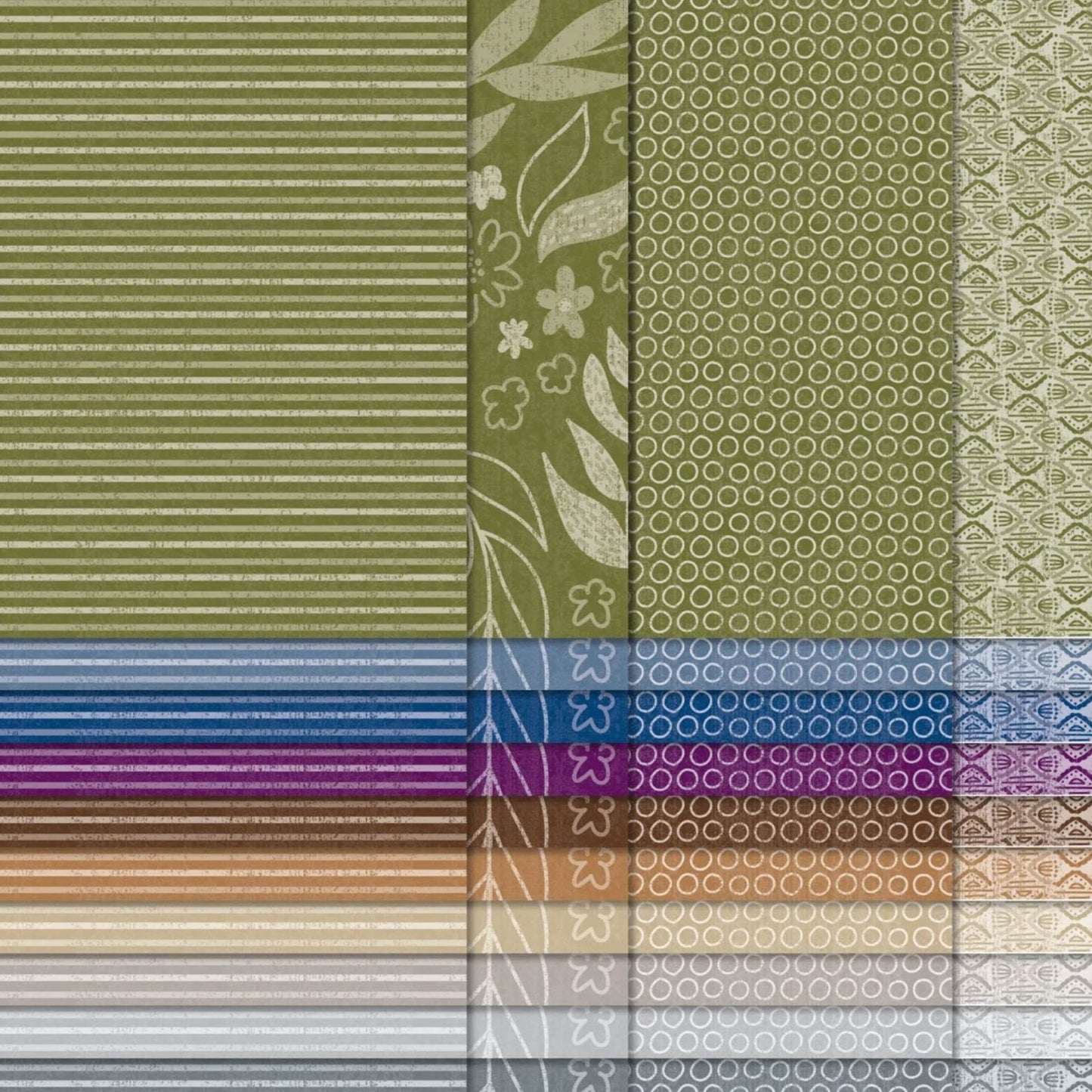 Neutrals DSP (2024 Design) | 18 Sheets (Leftovers) | Retired Paper | Stampin' Up!