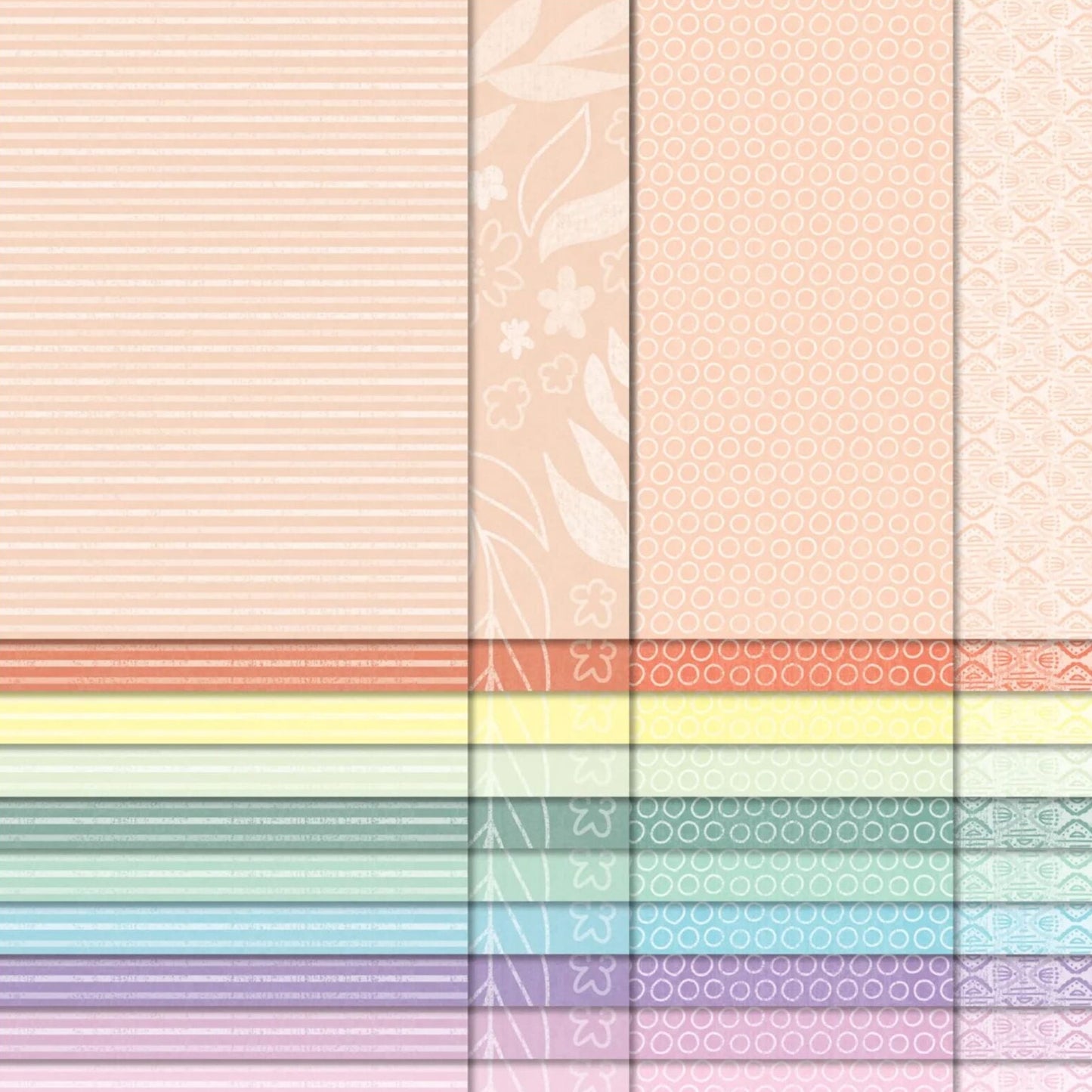 Subtles DSP (2024 Design) | 27 Sheets (leftovers) | Retired Paper | Stampin' Up!