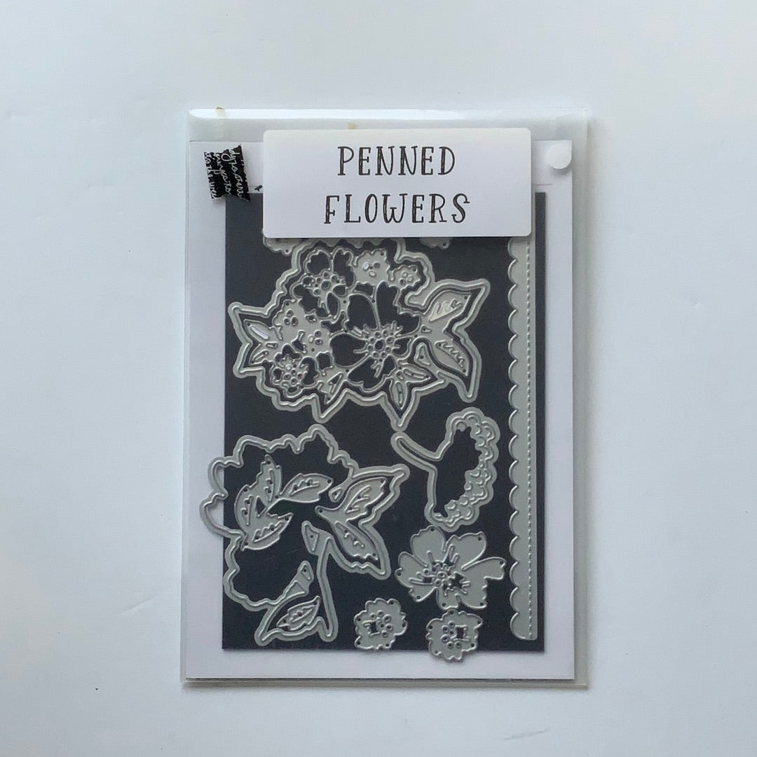 Penned Flowers Dies | Retired Die Collection | Stampin' Up!