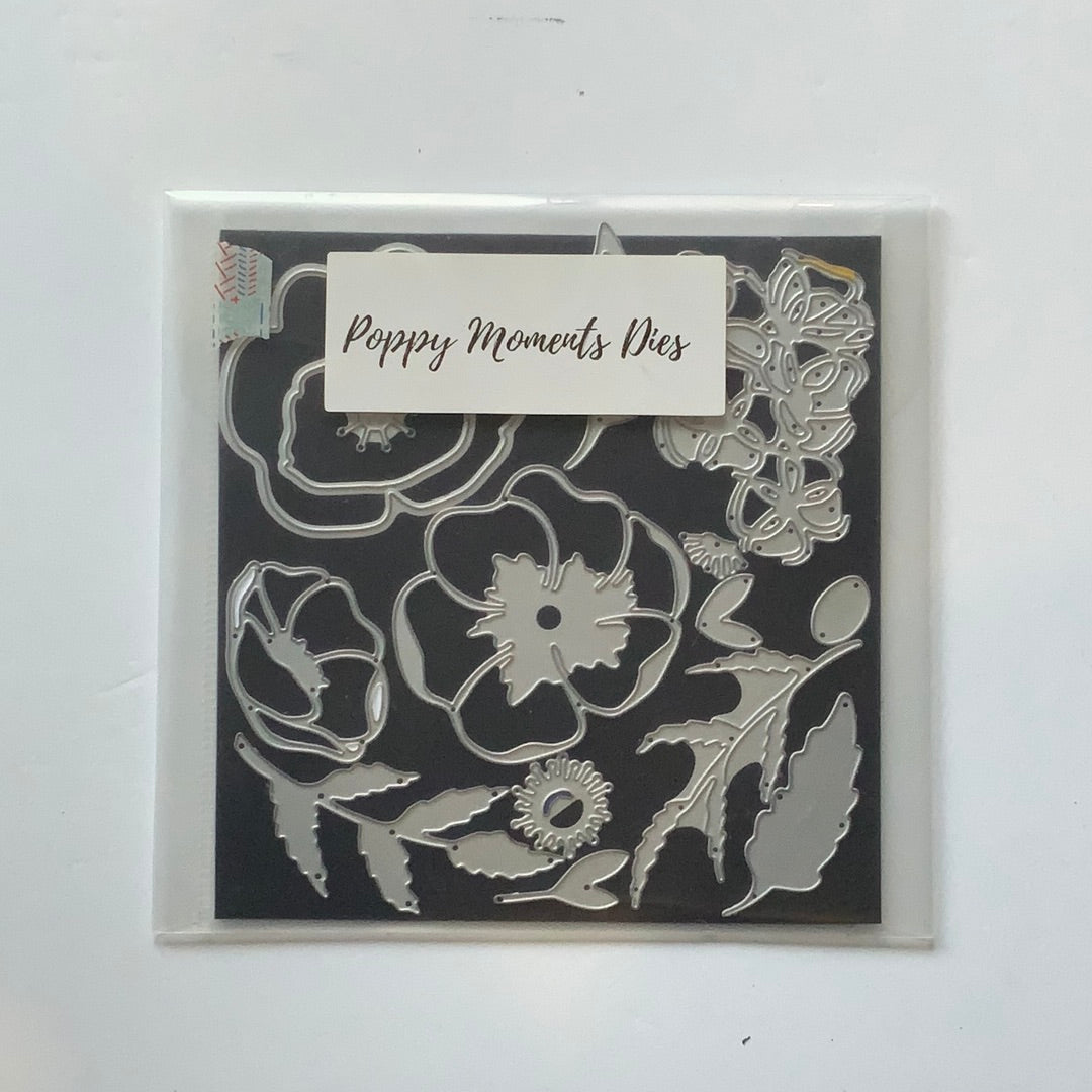 Poppy Moments Dies Retired Die Collection Stampin' Up! Kylie's Store