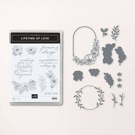 Lifetime of Love Bundle | Retired Photopolymer Mount Stamp Set and Dies | Stampin' Up!