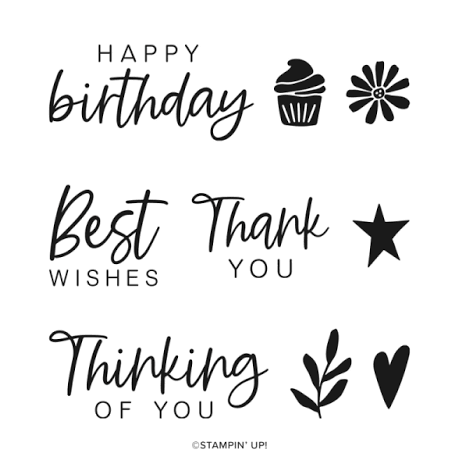 With You in Mind | Retired Photopolymer Stamp Set | Stampin' Up!