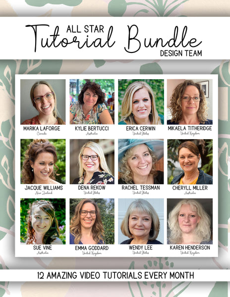 All Star Tutorial Bundles - Retired Bundles (Instant Download)