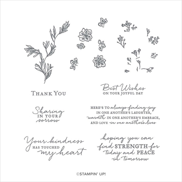 Path of Petals | Retired Photopolymer Stamp Set | Stampin' Up!