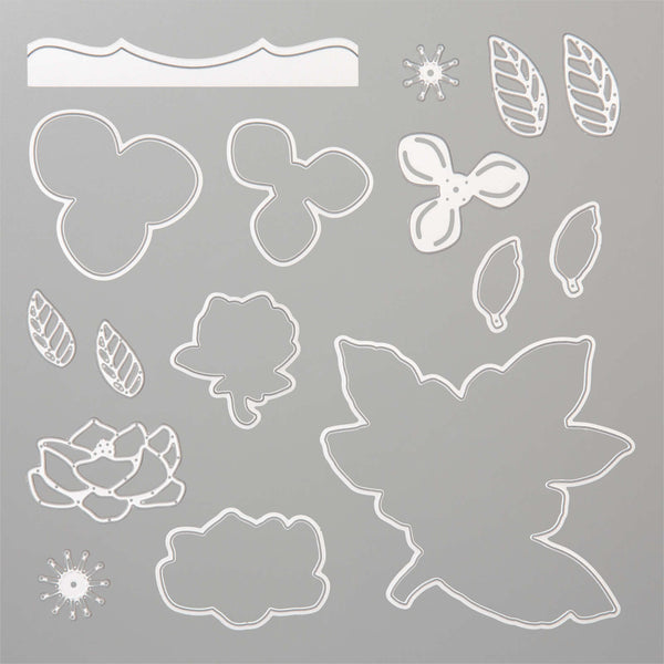 Magnolia Memory Dies | Retired Dies Collection | Stampin' Up!