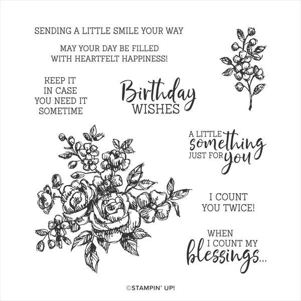 Fancy Phrases | Retired Cling Mount Stamp Set | Stampin' Up!