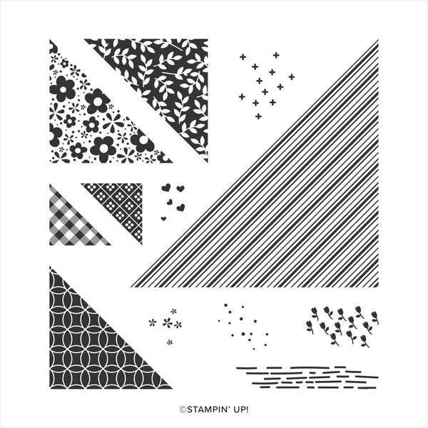 The Right Triangle | Retired Photopolymer Stamp Set | Stampin' Up!