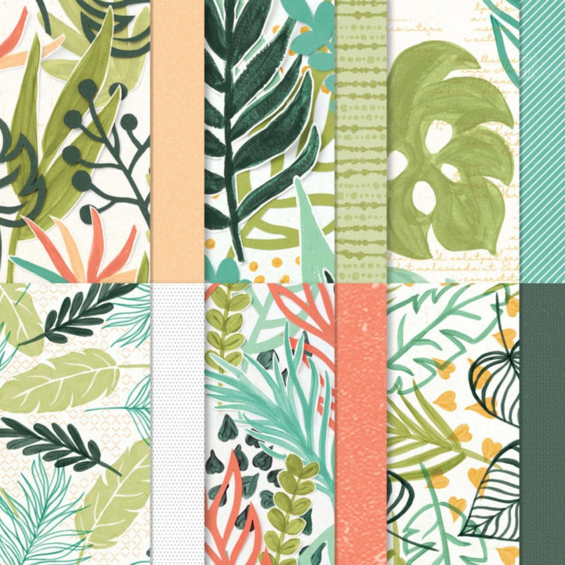 Artfully Composed | 12x12 DSP | Retired | Full Packet | Stampin' Up!