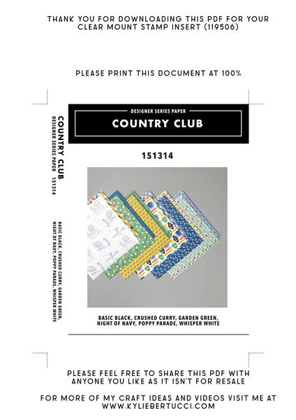 RETIRED Kylie's #loveitchopit and Storage Clear Insert PDFs (Instant Download)