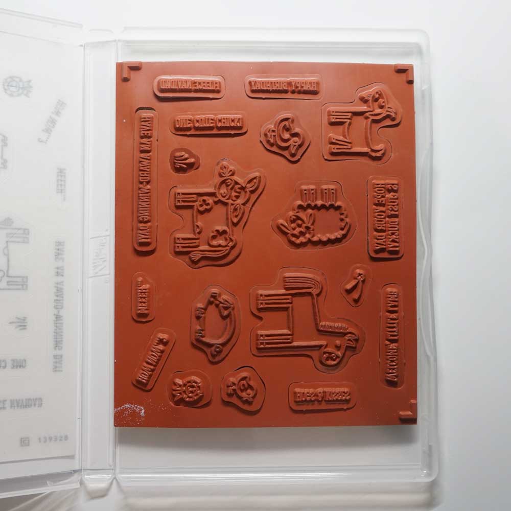 Barnyard Babies | Retired Clear Mount Stamp Set