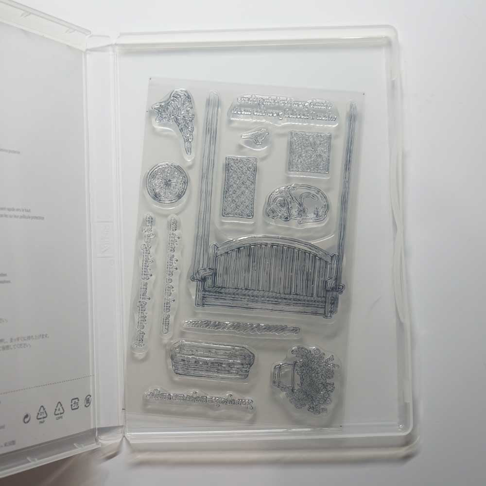 Sitting Here | Retired Photopolymer Stamp Set | BRAND NEW