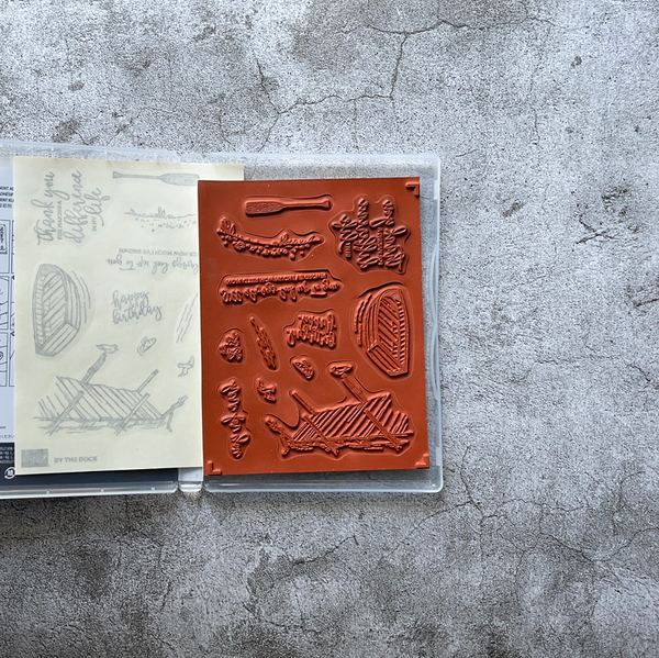 By The Dock | Retired Cling Mount Stamp Set | Stampin' Up!