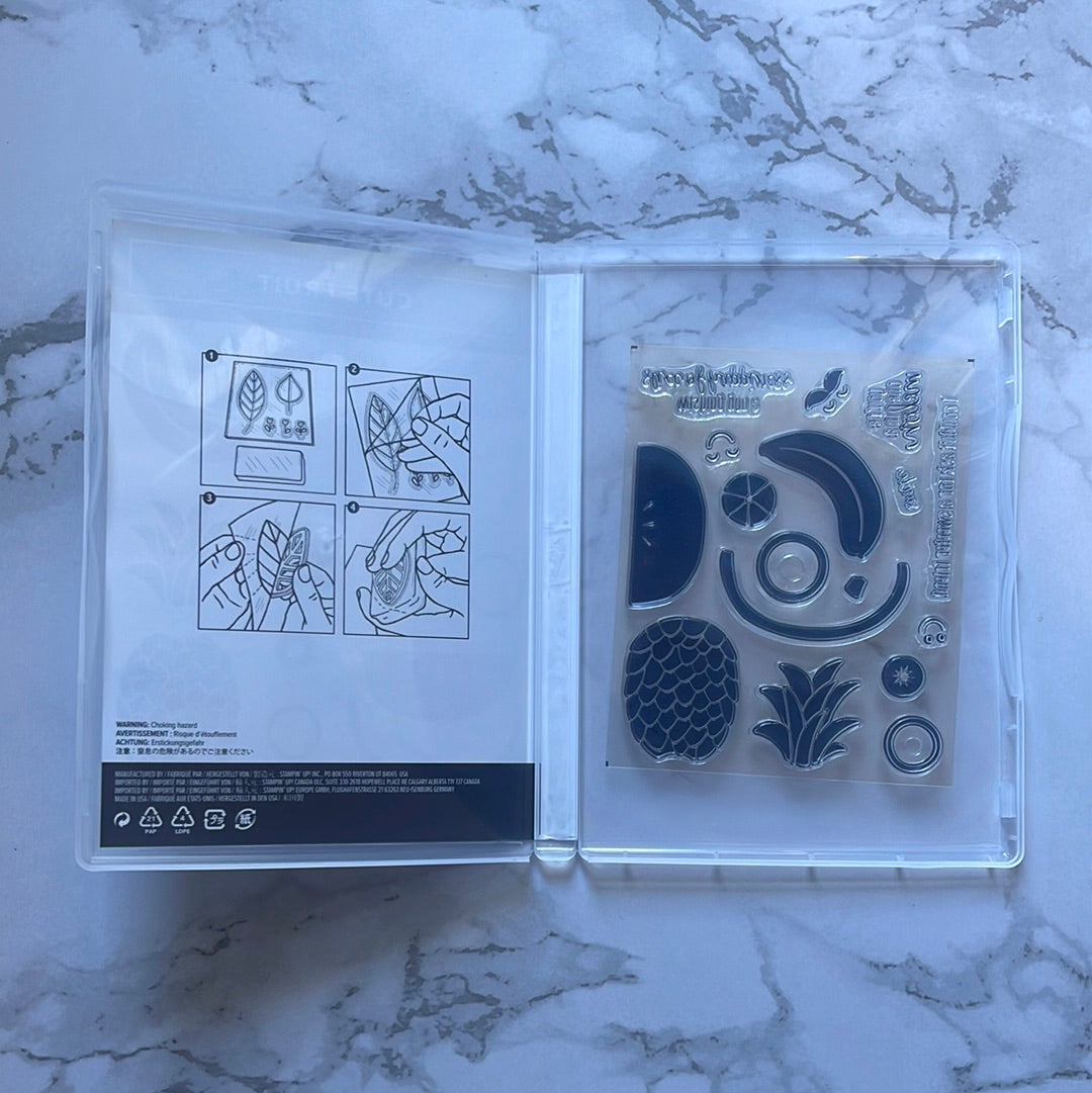 Cute Fruit | Retired Photopolymer Stamp Set | Stampin' Up!