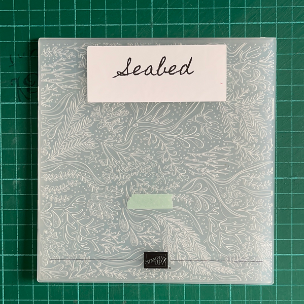 Seabed 3D Embossing Folder | Retired Embossing Folder | Stampin' Up!