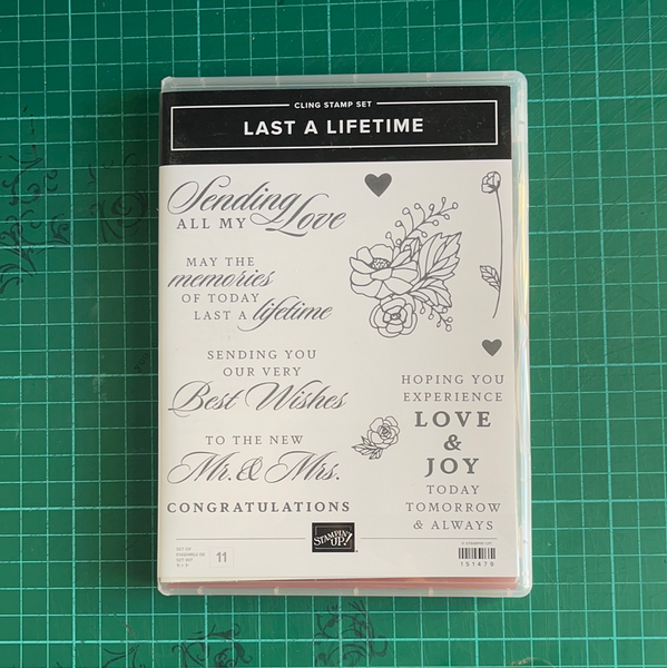 Last a Lifetime | Retired Cling Mount Stamp Set | Stampin' Up!
