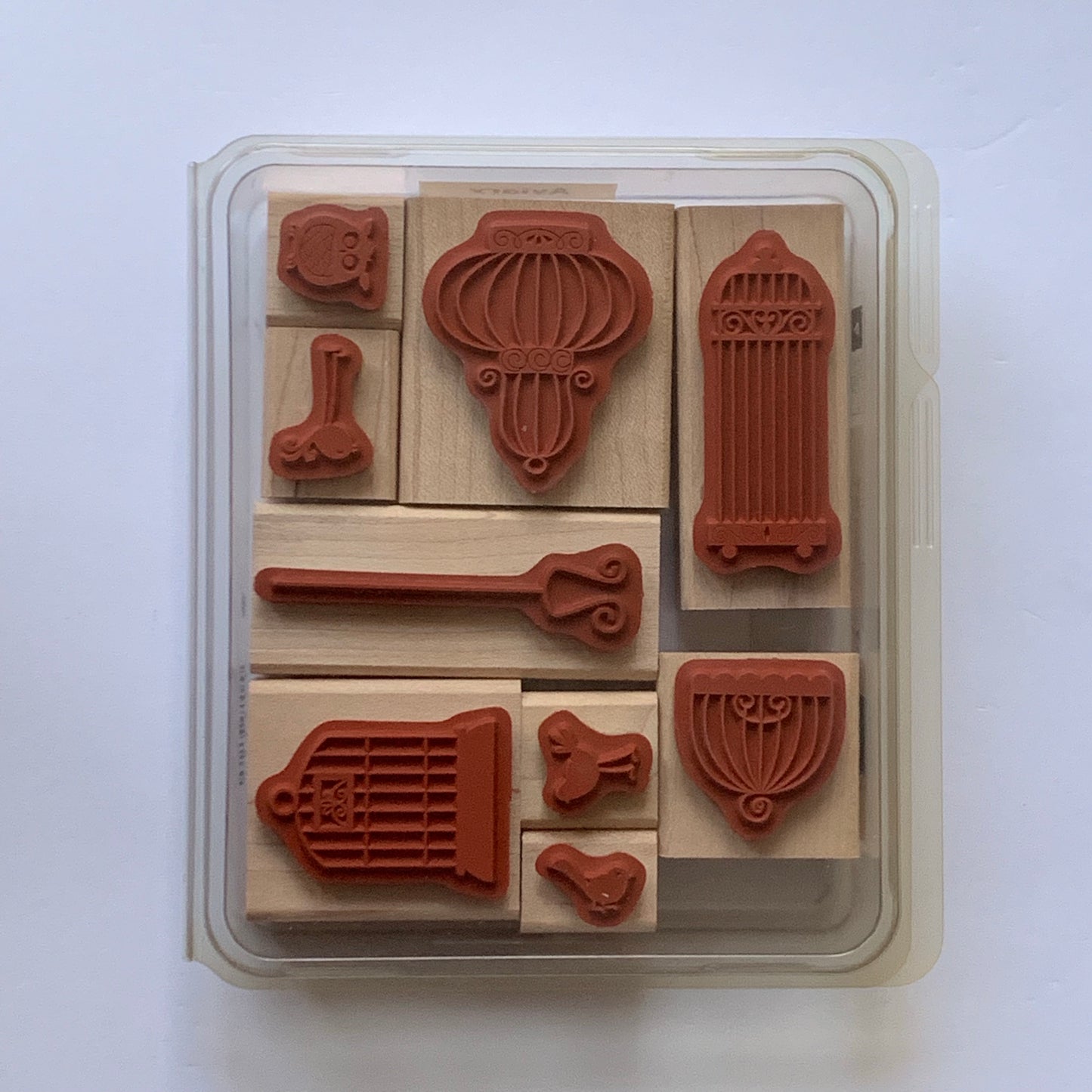 Aviary | Retired Wood Mount Stamp Set | Stampin' Up!