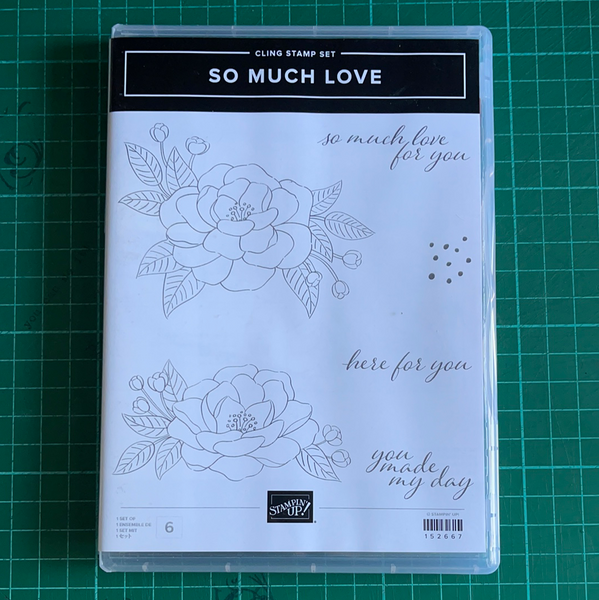 So Much Love | Retired Cling Mount Stamp Set | Stampin' Up!