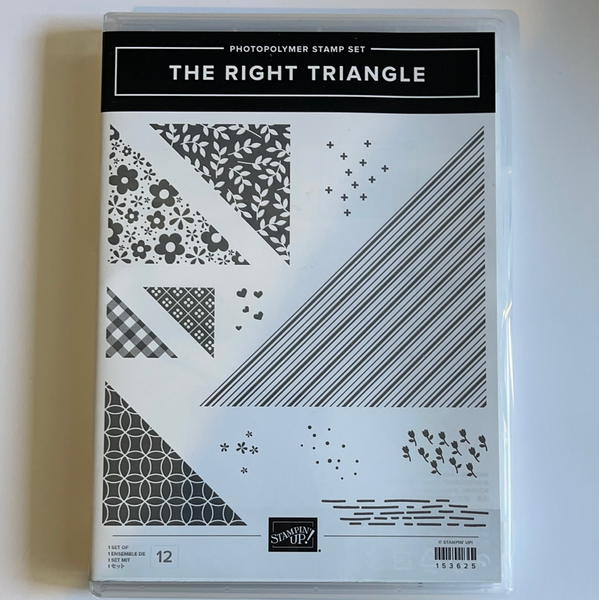 The Right Triangle | Retired Photopolymer Stamp Set | Stampin' Up!