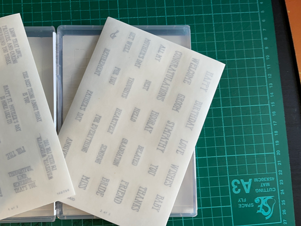 Well Said | Retired Cling Mount Stamp Set | Stampin' Up!