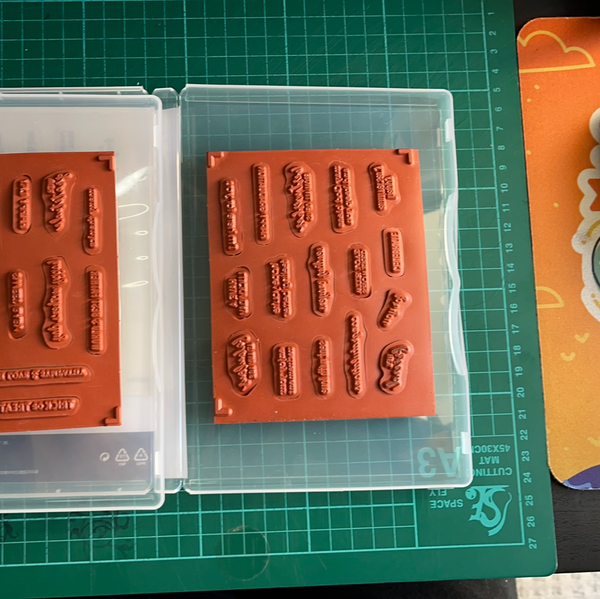 Itty Bitty Greetings | Retired Clear Mount Stamp Set | Stampin' Up!