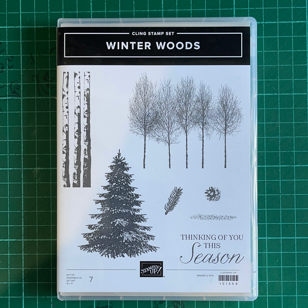 Winter Woods | Retired Cling Mount Stamp Set | Stampin' Up!