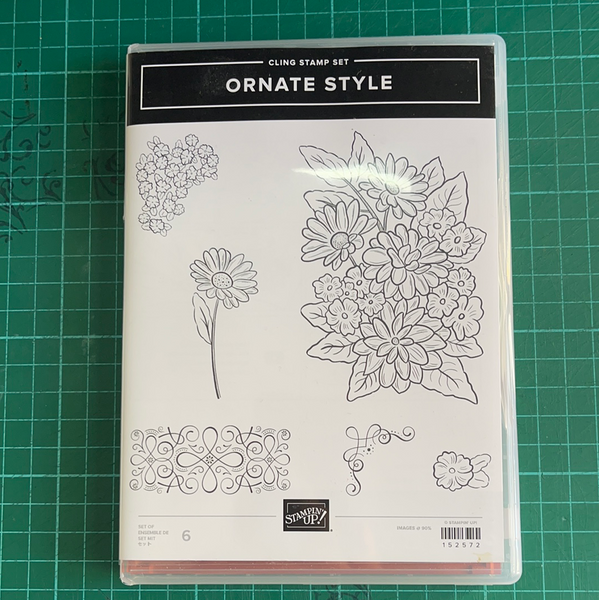 Ornate Style | Retired Cling Mount Stamp Set | Stampin' Up!