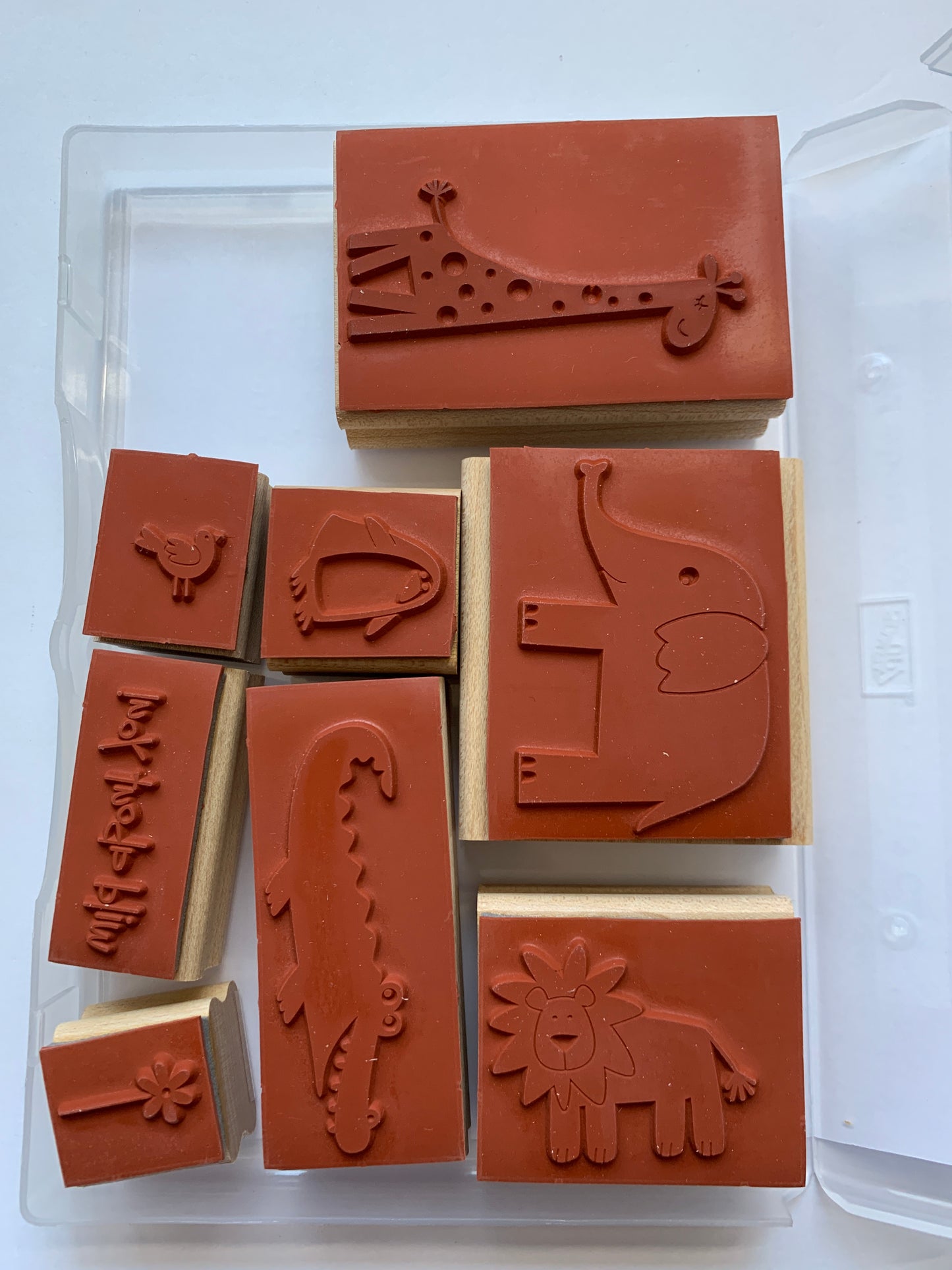 Wild About You | Retired Wood Mount Stamp Set | Stampin' Up!