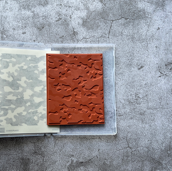 Camouflage | Retired Cling Mount Stamp Set | Stampin' Up!