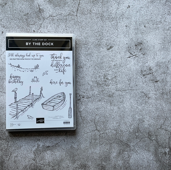 By The Dock | Retired Cling Mount Stamp Set | Stampin' Up!