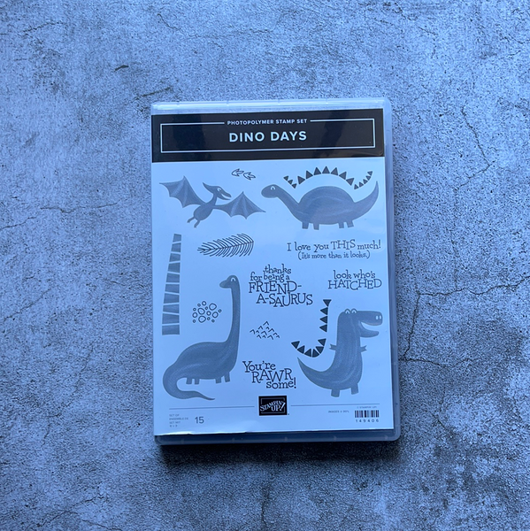 Dino Days | Retired Photopolymer Stamp Set | Stampin' Up!